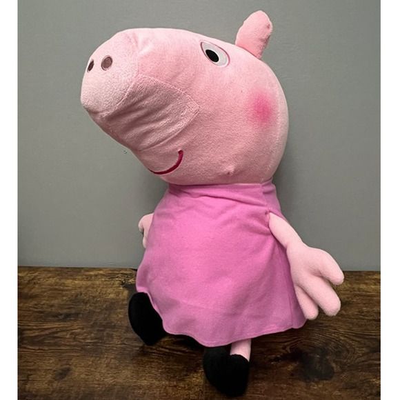 Large‎ Peppa Pig in Pink Dress Plush - Picture 1 of 5